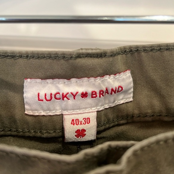 Lucky Brand Sateen Stretch Jeans green 40X30 - Picture 2 of 4